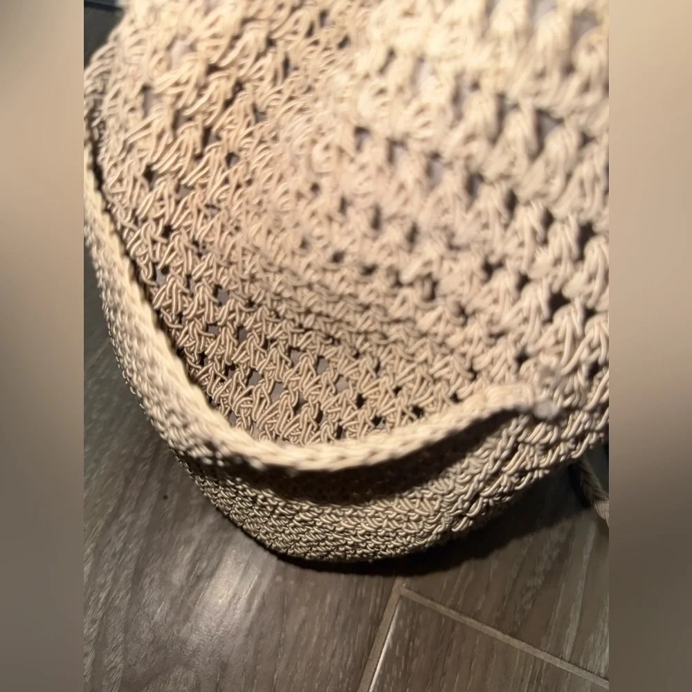 - URBAN OUTFITTERS Ecote Moria Crochet Backpack in beige o/s